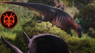 Iggy puts up a GREAT Fight 🔥 Path of Titans Iguanodon Gameplay [upl. by Geller]