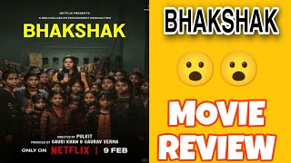 BHAKSHAK MOVIE REVIEWKEMON LAGLO MOVIE TA 🤔BHUMI PEDNEKARSANJAY MISHRAADITYA SRIVASTAVA👍 [upl. by Leena]