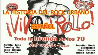 ¿QUE ES El ROCK URBANO  LA HISTORIA DEL ROCK URBANO  ESPAÑA [upl. by Neersin880]