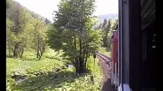 Zugfahrt von Ilmenau nach Schleusingen mit 213 Mai 1998 [upl. by Rey430]