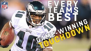 Every Teams Best GameWinning Touchdown of All Time [upl. by Dazhahs]