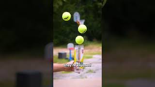 Why Tennis Balls Come Sealed In A Can 🤨 [upl. by Trebleda572]