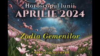 ♊GEMENI 🌼 Horoscop APRILIE 2024 Subtitrat RO 🌼 GEMINI ♊ APRIL 2024 HOROSCOPE [upl. by Noonberg]