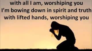 Worshiping you Shara Mckee Lyrics [upl. by Pinelli]