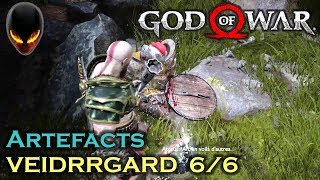 GOD OF WAR Artefacts  VEIDRRGARD Midgard 66 Cornes de Veidrrgard [upl. by Lenuahs]