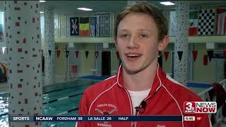 Omaha South sophomore tries to put Packer swimming back on the map [upl. by Neenwahs]