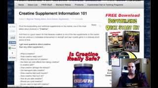 CREATINE FAQ  Is It safe amp Should You Use It [upl. by Eelymmij936]