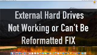 MacOS  External Drive NOT SHOWING  NOT REFORMATTING FIX  SPECIAL TUTORIAL amp EASY FIX [upl. by Xantha136]