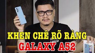 Đánh giá rất chi tiết Galaxy A52 sau 1 tuần ưu nhược điểm ngang nhau [upl. by Elinor]