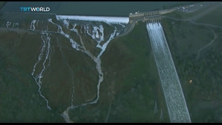 California Dam Fears of dam collapse after record rain snow [upl. by Rehpotsihc333]