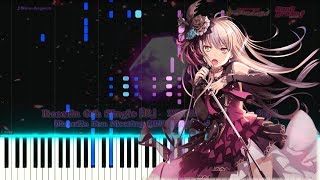 BanG Dream Roselia  Neo Aspect Piano arrangement [upl. by Aleakim689]