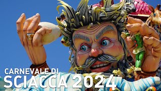 Carnevale di Sciacca 2024 [upl. by Mulvihill]