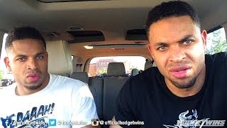 Jimmy Johns Low Carb Wrap Post Workout Meal hodgetwins [upl. by Modesty]