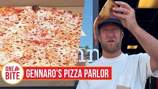 Barstool Pizza Review  Gennaros Pizza Parlor Saratoga Springs NY [upl. by Geffner72]