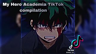 My Hero Academia TikTok edits compilation  BNHA 13 [upl. by Rambert30]