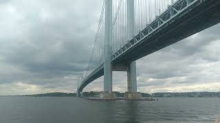 A short walk under the Verrazzano Bridge [upl. by Ayiram]