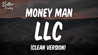 Money Man  LLC feat Moneybagg Yo Clean 🔥 LLC Clean [upl. by Yleme]