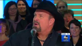 HD Garth Brooks  The Dance Live On GMA 11202017 [upl. by Eihctir]