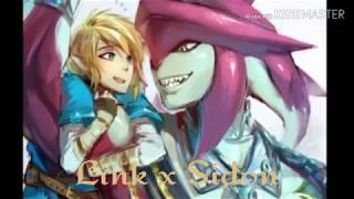 Link x Sidon Part 1 Gay Love Story BOTW Gacha [upl. by Abott]