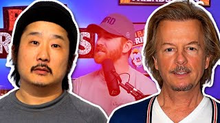 David Spade and Andrew Santino Go Off On Bobby Lee For Being Late To His Own Podcast [upl. by Beck]