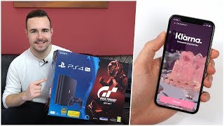 Technik mit der KlarnaApp auf Rechnung zahlen amp PlayStation 4 Pro Verlosung  SwagTab [upl. by Nniuqal]