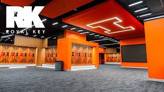 Inside the ILLINOIS FIGHTING ILLINI’S 80000000 FOOTBALL Facility  Royal Key [upl. by Hawkie834]