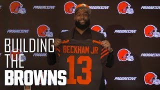 Odell Beckham Jr arrives in Cleveland  Building The Browns [upl. by Acnoib773]