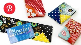 DIY Reversible Card Holder [upl. by Islek242]