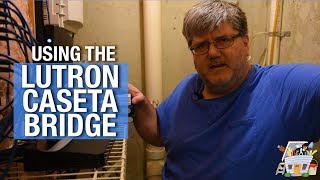 Installing the Lutron Caseta Smart Bridge  HANDYGUYS TV [upl. by Tobiah]