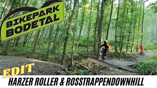 Bikepark Bodetal Thale  Harzer Roller  Rosstrappendownhill  Sept 21  Canyon Spectral [upl. by Laud]