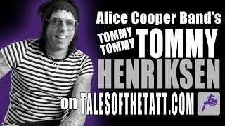 Tommy Henriksen of the Alice Cooper band talks Rock and Tattoos [upl. by Zaraf]