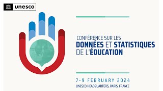 Conférence de lUNESCO sur les données et statistiques de léducation [upl. by Hershell]