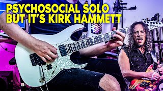 Psychosocial Solo But Its Kirk Hammet Style [upl. by Soutor]