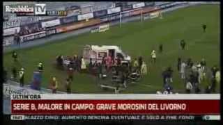 PIERMARIO MOROSINI ARRESTO CARDIACO IN CAMPO [upl. by Ruttger834]