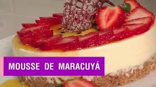 MOUSSE DE MARACUYÁ [upl. by Laeno]