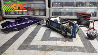 AMT 66 Chevy Nova Pro Street GB Part 1 [upl. by Aciraj9]