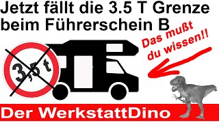 Jetzt fällt die 35 Tonnen Grenze für Wohnmobile [upl. by Nayk]