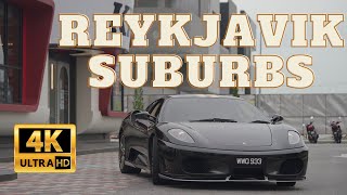 🇮🇸 Reykjavik suburbs  4K [upl. by Atisor]