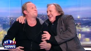 Gerard Depardieu et Benoit Poelvoorde nont pas bu de vin pendant quotSaint Amourquot ils lassurent [upl. by Sigismund997]