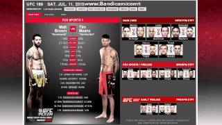 UFC 189 Mendes vs McGregor  Full Card PredictionsPicks [upl. by Jevon]