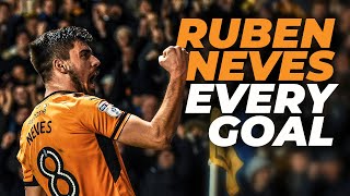 Every Ruben Neves goal for Wolves  The best ever goals collection [upl. by Eenafit572]