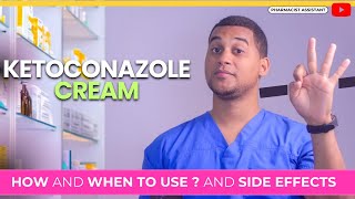 Ketoconazole Cream How to Use It amp 3 Common Side Effects [upl. by Lasyrc]