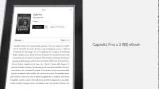 eReader Kobo Aura  LaFeltrinelli [upl. by Wina654]