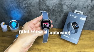 Fitbit Versa 4 Unboxing and Fitbit Sense 2 Comparison [upl. by Elleunamme]