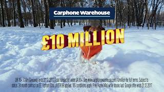 Carphone Warehouse £10 Million Giveaway – Google Pixel 2 – TV Ad [upl. by Barrada]