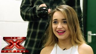 Backstage with BaByliss on The X Factor Tour  Lauren Platt  The X Factor UK 2015 [upl. by Ydner997]