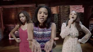 Hamilton cast VOTEVOTE PSA 1  Schuyler Sisters werk [upl. by Acinok]