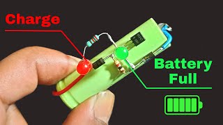 Use A BC547 Transistor And Make A 37V Automatic Battery Charger Circuit  37v Battery Charger [upl. by Aiuqes]