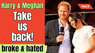 Harry amp Meghan In Talks with The Palace 😱 ADMIT Theyre Broke 🤧 [upl. by Sparks286]