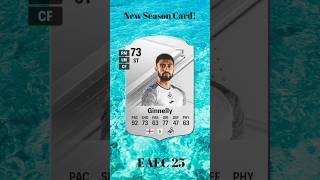 Ginnelly FC25 Card ginnelly englishchampionship efl fc25 fifa england football fifacards [upl. by Anaibaf811]